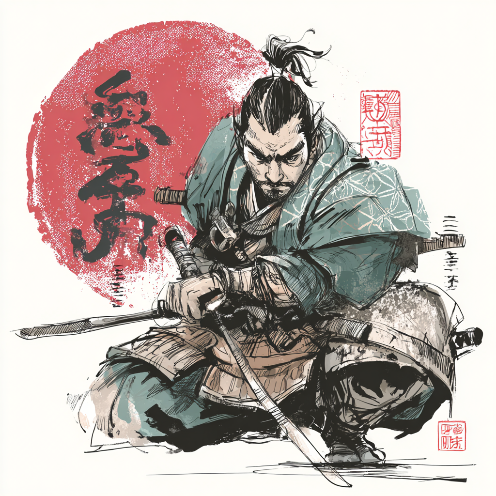 砂漠の中に立つ看板と、磁石のように人を引き寄せるブログをイメージしたイラスト